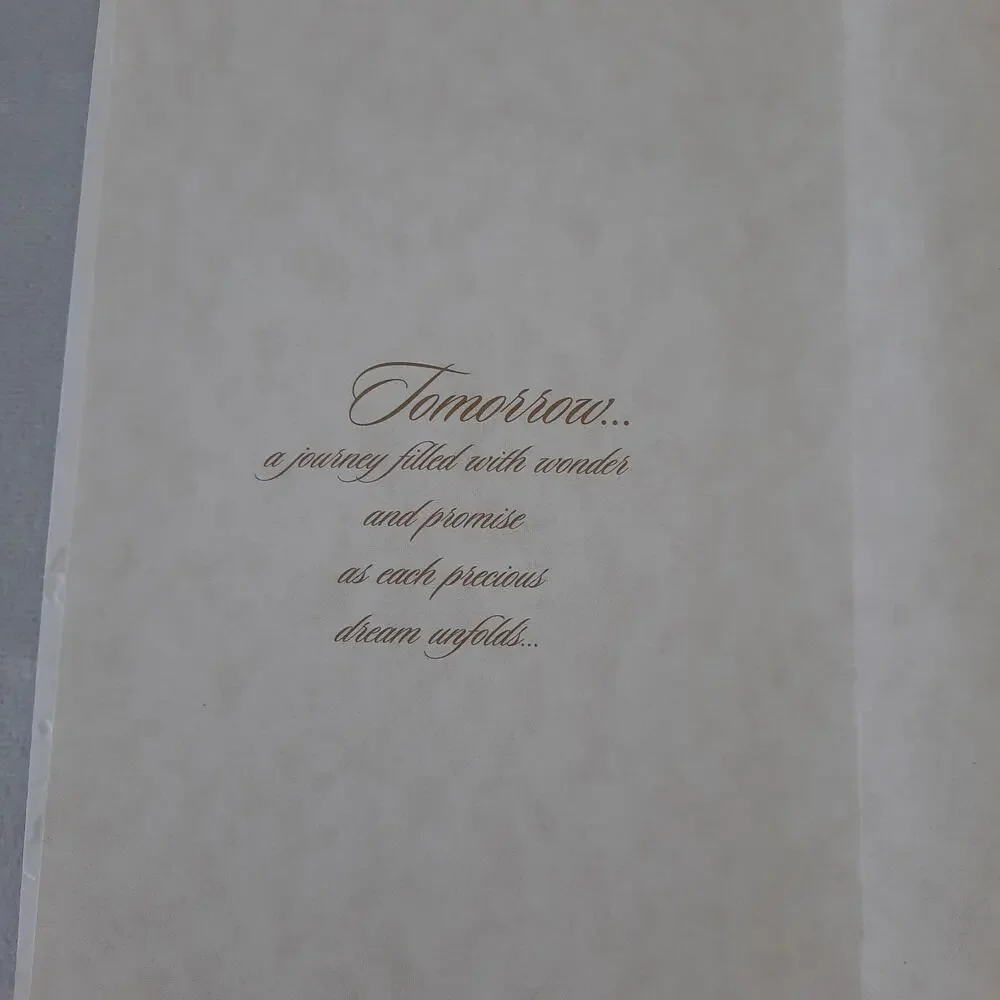 Paramount Greeting Cards Second Marriage Congrats 6 Cards/6 Envelopes